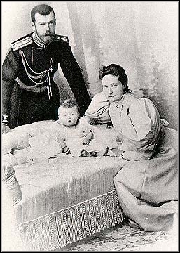 Tsar Nicholas, Alexandra, Olga